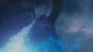 Viserion Night King  Viserion Destroys The Wall  got7 [upl. by Uaerraj]