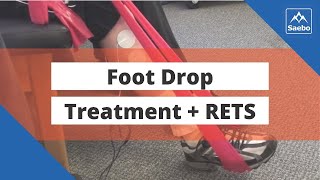 Foot Drop Treatment  Using Reciprocal EMG Triggered Stimulation [upl. by Aciretahs]