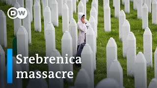 Bosnians mark 25th anniversary of Srebrenica massacre  DW News [upl. by Naired]