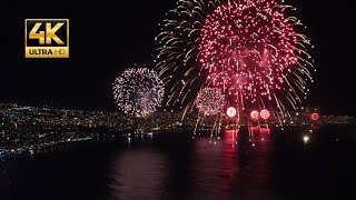 4K New Year Fireworks Viña del Mar 2022 [upl. by Oznerol]