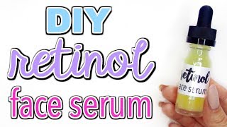 HOMEMADE RETINOL SERUM W HYALURONIC ACID Ι TaraLee [upl. by Tut]