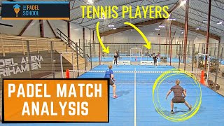 Padel Match Analysis  Low Intermediate Level [upl. by Ennovahc594]