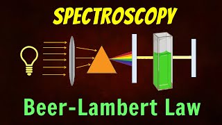 Spectroscopy  Beer Lamberts Law [upl. by Skrap442]