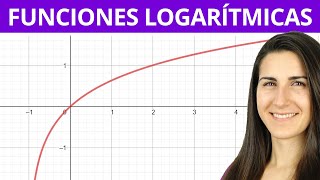 Funciones LOGARÍTMICAS 📈 Dominio Rango y Representación Gráfica [upl. by Moffit254]