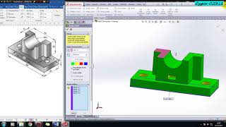 Solidworks eğitim videoları türkçe Kalıp Uygulaması [upl. by Sorodoeht359]