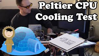 💻 Peltier CPU Cooling Test [upl. by Nasya]