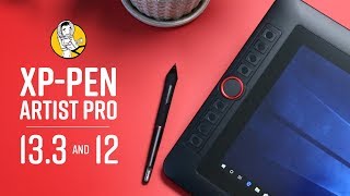 XPPen Artist 133 Pro and 12 Pro Review [upl. by Karylin774]