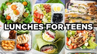 Lunch Ideas for Teenagers that are Healthy Fast and Easy  by MOMables [upl. by Polinski]