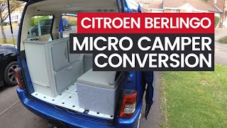 VAN TOUR Citroen Berlingo Multispace Micro Camper Conversion [upl. by Lleuqar187]