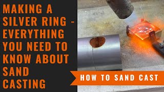 How To Cast A Silver Ring Everything You Wanted To Know About Delft ClaySand Casting For Jewellers [upl. by Ruthie]