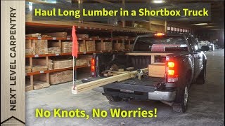 Haul Long Lumber in a Shortbox Truck [upl. by Naujled]