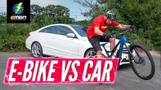 E Bike Vs Car The Commute Challenge  Which Is Best For Getting To Work [upl. by Agnot]