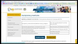 Tutorial de inscripción a la UNAD [upl. by Erreit156]