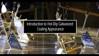 Introduction to HotDip Galvanized Steel Coating Appearance [upl. by Aener]