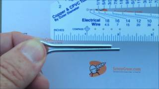 How to Measure a Cotter Pin [upl. by Airekahs]