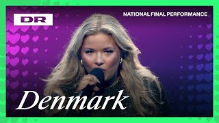 Sissal  Hallucination  Denmark 🇩🇰  National Final Performance  Eurovision2025 [upl. by Rawden133]