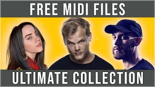 Free MIDI Files For Producers  Ultimate Collection [upl. by Tabbitha]