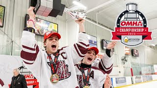 2023 OMHA U16 AAA Championship Highlights [upl. by Otilrac]