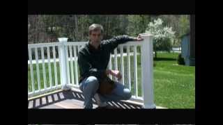 How to Install Composite Deck Railing Video [upl. by Nosnek]