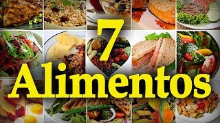 Los Siete alimentos con más proteína [upl. by Zweig]