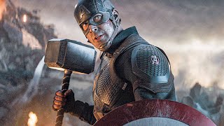 Captain America Lifts Thors Hammer Mjolnir Scene  AVENGERS 4 ENDGAME 2019 Movie Clip [upl. by Melisse]