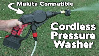 Cordless Pressure Washer Review  Use it almost anywhere [upl. by Korten394]