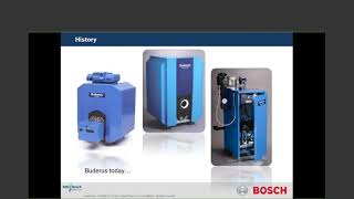 Bosch Buderus Boilers Overview [upl. by Ika]