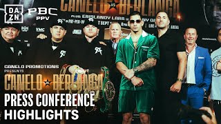 PRESS CONFERENCE HIGHLIGHTS  Canelo Alvarez vs Edgar Berlanga [upl. by Eberhard728]