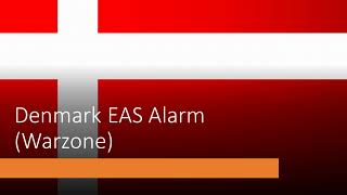 Denmark EAS Alarm Warzone [upl. by Arres]