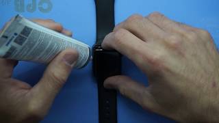 Apple watch screen glue down [upl. by Muhcon]