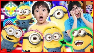 MINION TAKEOVER Roblox Escape from Minion Obby 2  Lets Play with Ryan amp Daddy [upl. by Lose]