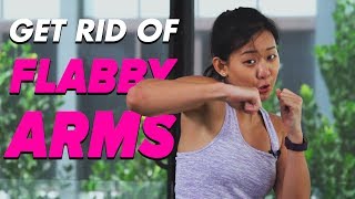 How to Lose Flabby Arms  Kickboxing  No Equipment  Joanna Soh [upl. by Ana316]