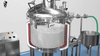 animation Ointment Manufacturing Vessel [upl. by Granese]