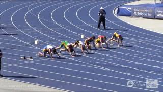 U13 Boys 100m  Final 1  Asics Australian Little Athletics Championships [upl. by Ijnek746]