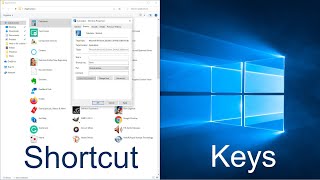 How to Create Keyboard Shortcuts in Windows 10 [upl. by Aimac112]