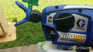 Graco Ultra Max Paint Sprayer Review [upl. by Yllim921]