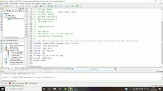 Tutorial 16 Verilog code of 16bit adder [upl. by Lednor948]