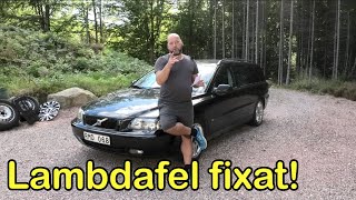 Vakuum läckage ger lambdasondfel på Volvo V70  Foxen [upl. by Yessak534]