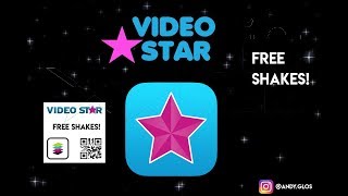 FREE VIDEO STAR QR CODES 10 Shakes PLUS TUTORIAL [upl. by Elleniad794]