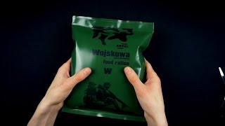 ASMR Unboxing a military ration Part 1 [upl. by Particia342]