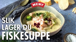 Hjemmelaget fiskesuppe [upl. by Ellatnahc756]