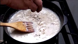 How to Make Southern Style Gravy  Old Time Recipe [upl. by Ellecrag936]