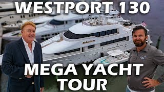 Westport 130 MegaYacht Tour  Boat Tour Tuesday [upl. by Hillari]