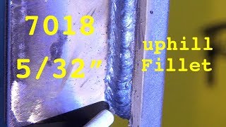 Stick Welding Techniques 7018 532quot [upl. by Ellehcirt304]