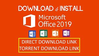 Download and Install Microsoft Office 2019 Pro Plus Full Version With Permanent Activation [upl. by Atinuhs]