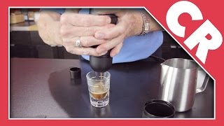 Wacaco Minipresso Portable Espresso Machine  Crew Review [upl. by Loraine]