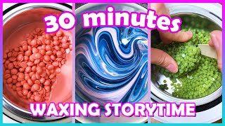 30 Minutes Satisfying Waxing Storytime ✨😲 143 My Ex Tried To Kidnap Me [upl. by Cybil773]