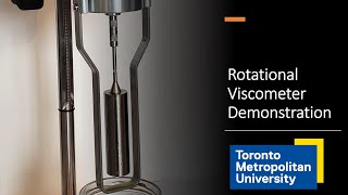 Rotational Viscometer Measurement of Dynamic Viscosity Newtonian and NonNewtonian Fluids [upl. by Ahsa]