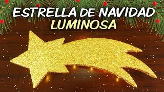 ESTRELLA DE NAVIDAD LUMINOSA 🌟 [upl. by Alakim]