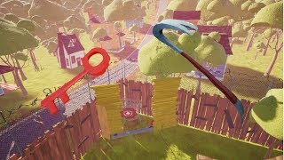 Hello Neighbor Escaping Act 2 all 3 different ways [upl. by Kiri722]